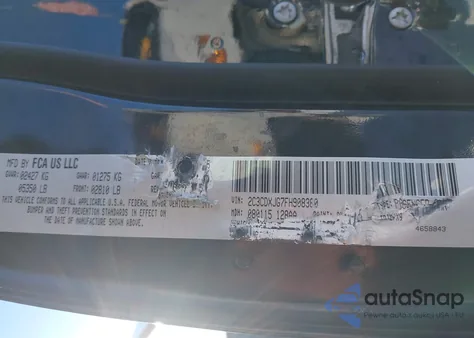 2015 Dodge Charger Sxt из США, поврежденный, VIN 2C3CDXJG7FH908380